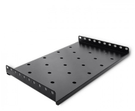 Qoltec Półka do szafy RACK stała  490x250 - 1329976 - zdjęcie 2